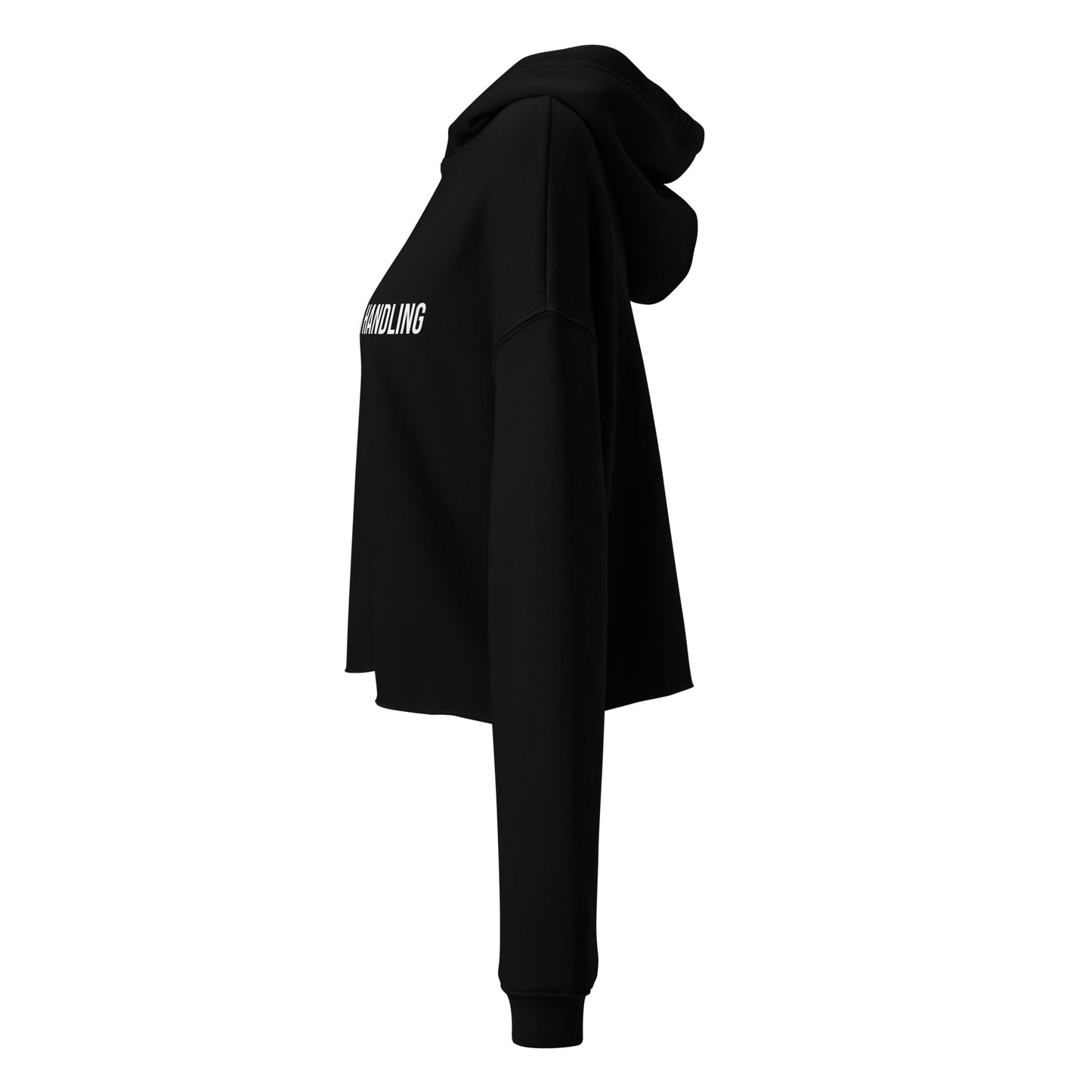 Damaged in Handling Crop Hoodie