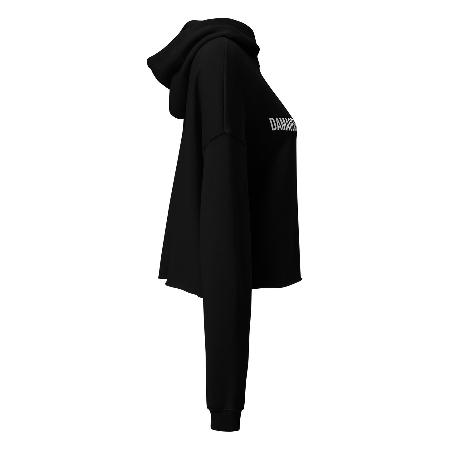 Damaged in Handling Crop Hoodie